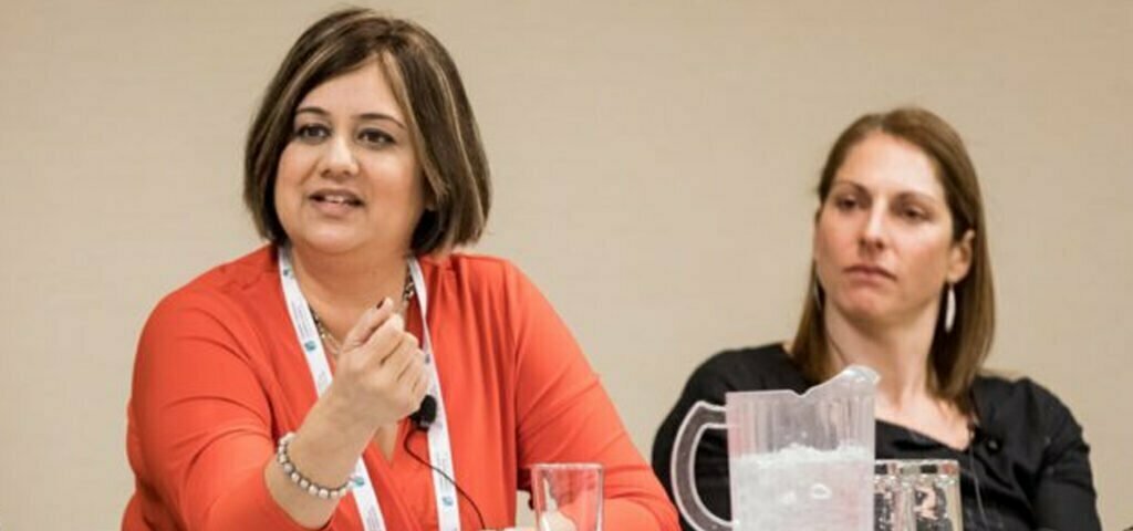 Dr. Ayla Azad at the CCA National Convention & Tradeshow, speaking on the “Women Chiropractors: A Growing Force” panel